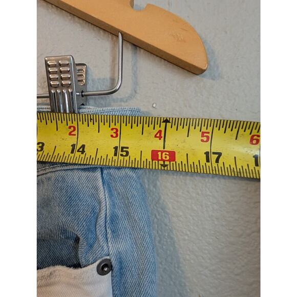 FRAME DENIM White Colorblock‎ Le High Straight Leg Cropped Jeans Women’s Size 29 - Picture 6 of 11